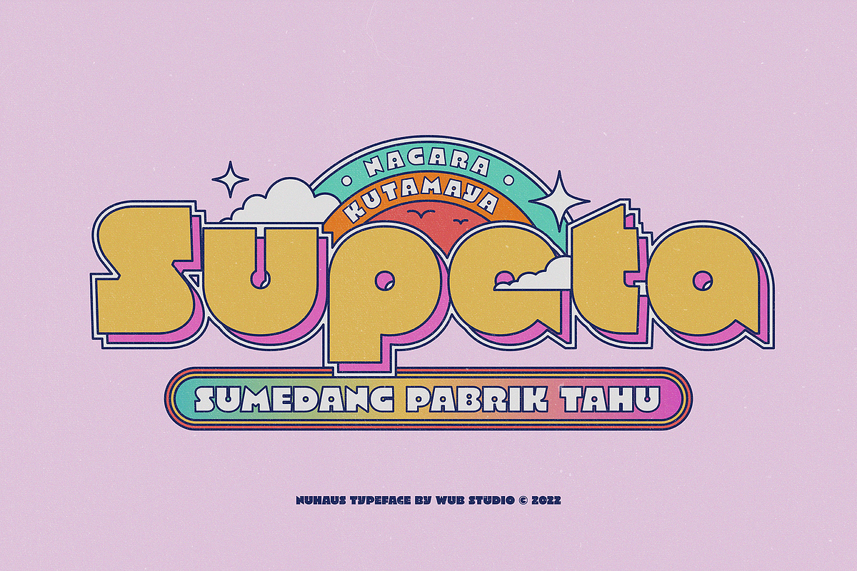 Nuhaus Typeface - Intro Sale 50% Off, a Sans Serif Font by wubstudio (Photo 13 of 15)