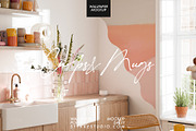 WALLPAPER MOCKUP | Kitchen Mockup, a Household Mockup by Stykke Studio (Thumbnail 2 of 29)
