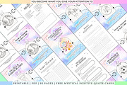 Manifestation And Gratitude Journal, a Stationery Template by Tas Creative Studio (Thumbnail 2 of 10)