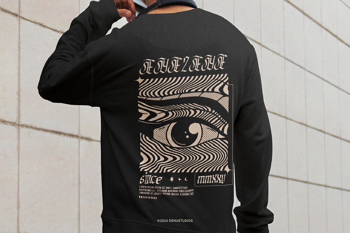 Syclone | Blackletter Typeface, a Blackletter Font by Denustudios (Photo 8 of 12)