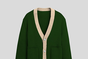 KNIT CARDIGAN MOCKUP