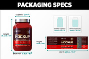 2lb Whey Protein Jar Mockup A2-Pro, a Packaging Mockup by Design Warlord (Thumbnail 13 of 16)