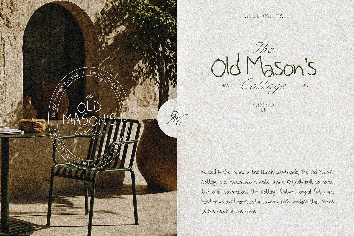 Simple Living - Handwritten Fonts, a Handwritten Font by AndrewPixelType (Photo 12 of 15)