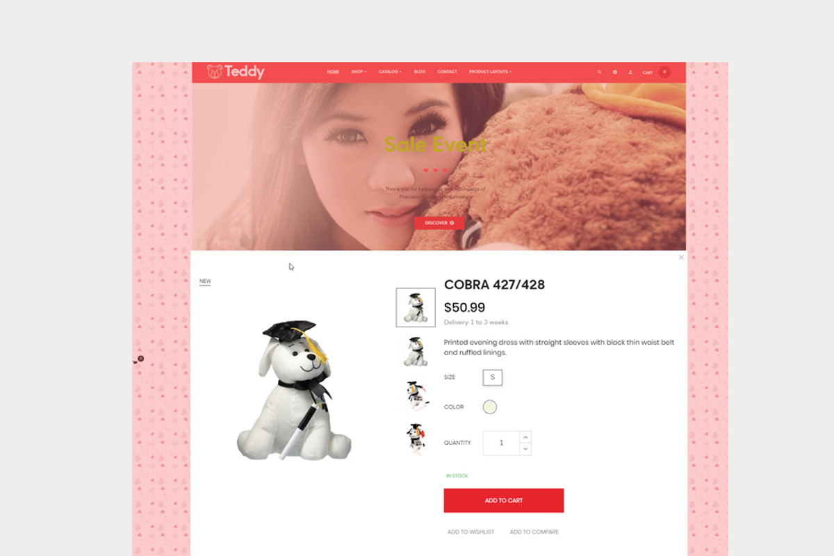 LEO TEDDY – KID TOY AND PET, a Bootstrap Template by LeoTheme (Photo 7 of 8)