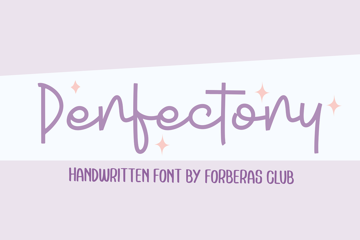 Perfectory, a Script Font by Forberas Club (Photo 1 of 8)