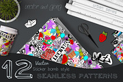 Sticker Bomb Set, a Pattern Graphic by A.Lila (Thumbnail 1 of 4)