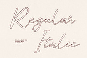 Calaya Dashed, a Script Font by Craft Supply Co. (Thumbnail 5 of 8)