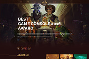 Gamepro - Fantacstic Gamer Site PSD, a Websites & App Template by Knighthemes (Thumbnail 3 of 10)