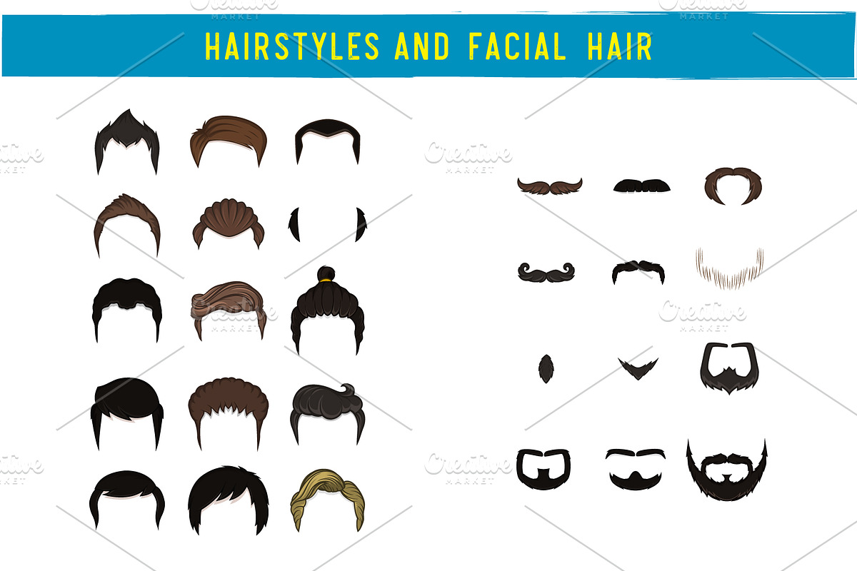 Businessman characters creation kit, a Work Illustration by yuanden graphics (Photo 10 of 15)