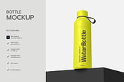 Realistic Water Bottle Mockup PSD, a Packaging Mockup by graphypix (Thumbnail 2 of 4)