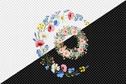 Watercolor Garden Fairies Floral Png, an Illustration by Creative Art (Thumbnail 6 of 10)