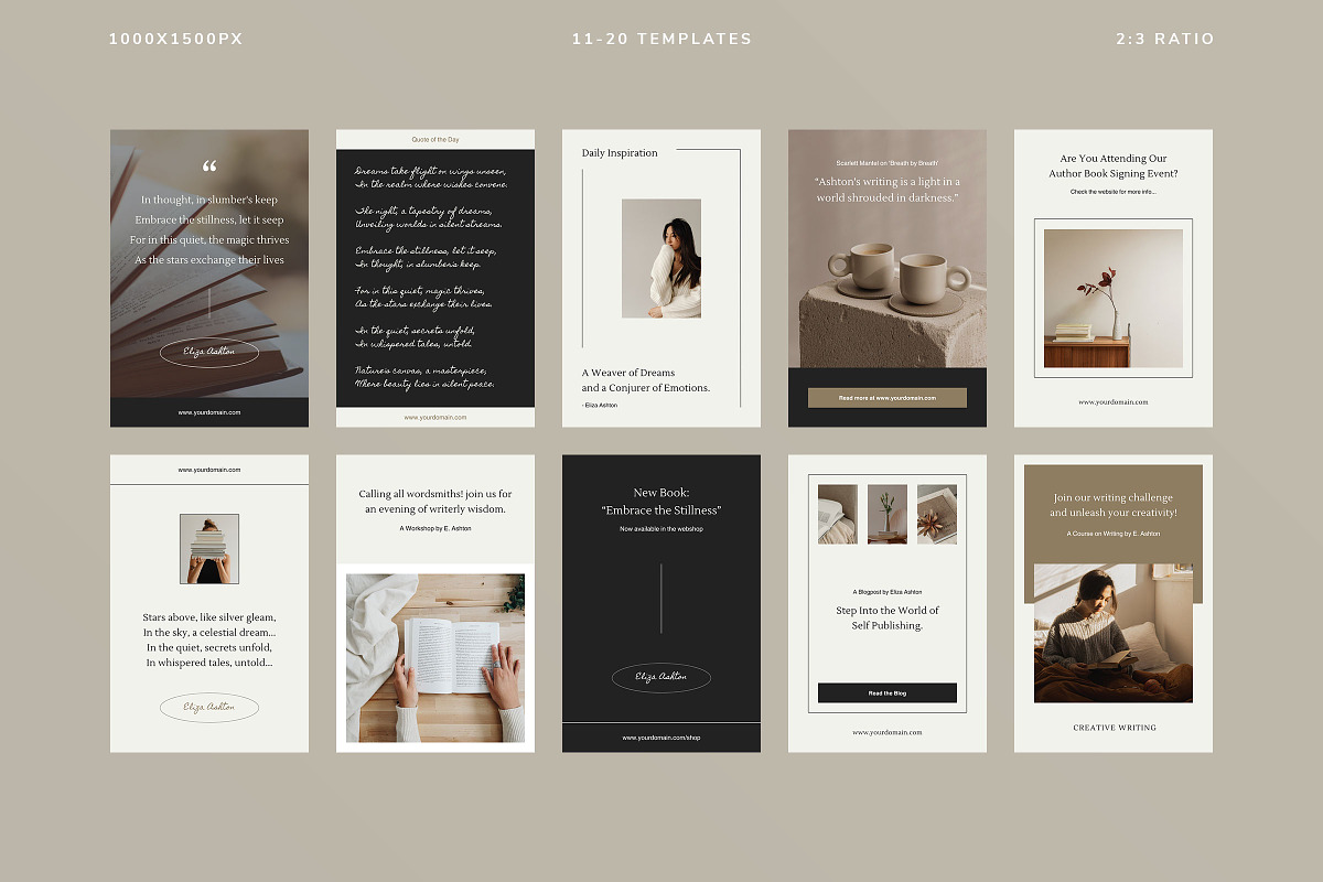 Ashton Social Media Kit, a Social Media Template by Ruben Stom (Photo 15 of 19)