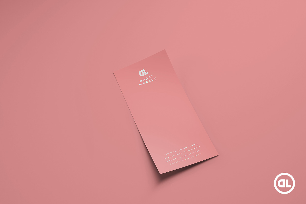 DL Flyer Mockup, a Print Template by Defa Visual (Photo 5 of 11)