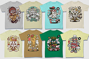 Cartoon Vector #5 Design Bundle, an Illustration by roach_graphic (Thumbnail 2 of 19)
