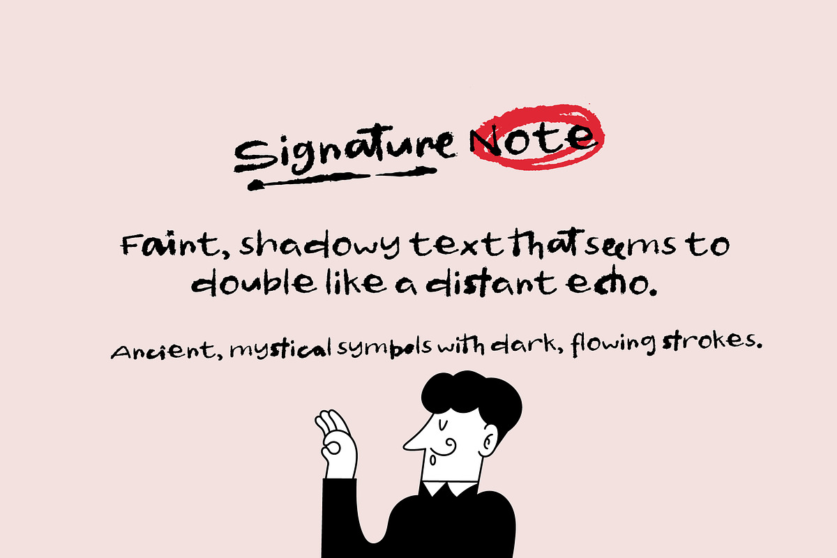 Ghoust Handwritten, a Handwritten Font by Fortunes Co (Photo 9 of 12)