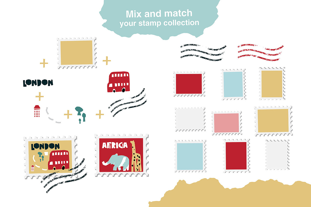 Travel collage creator, an Illustration by Maru_art (Photo 9 of 17)