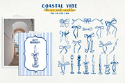 Coastal vibe. Summer clipart set, an Object Graphic by VerAna (Thumbnail 4 of 20)