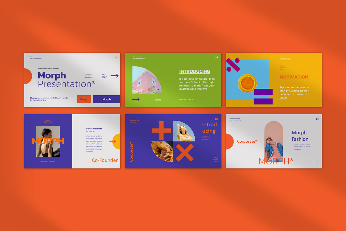 Morph Keynote Template, a Presentation Template by Fortyone (Photo 5 of 6)