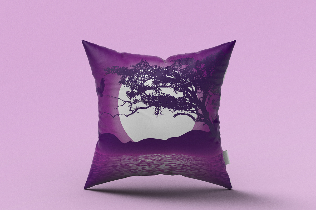 Moon Night Landscape, an Empty State Illustration by Digital Studio (Photo 3 of 7)