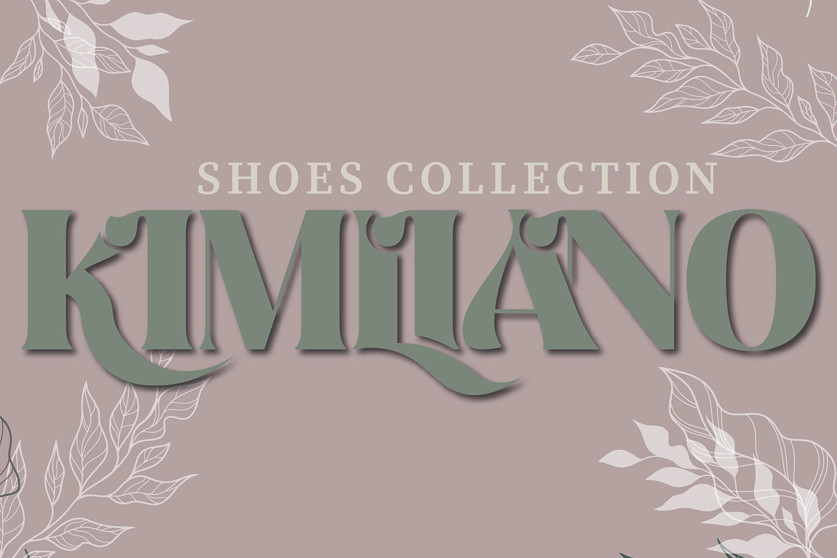 Kanilia | Modern Branding Font, a Serif Font by MchCrafter (Photo 6 of 12)