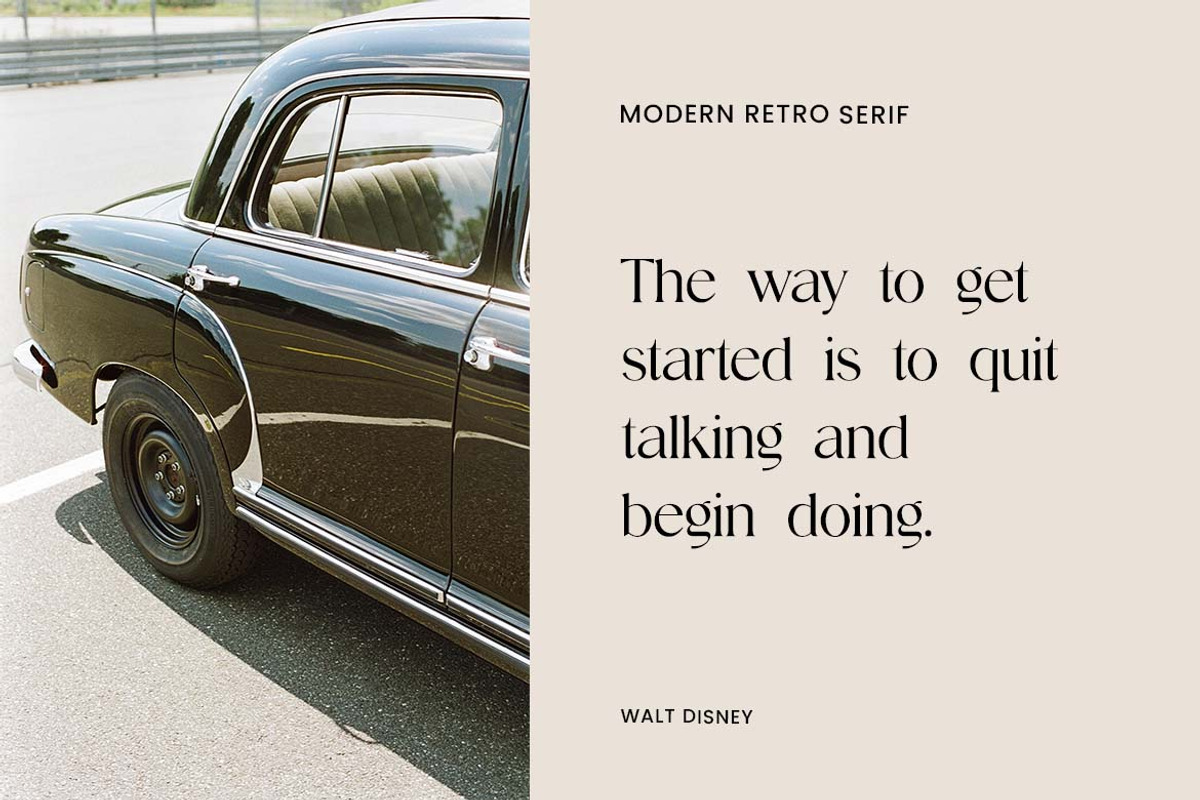Progesteron Luxury Serif Font, a Serif Font by UICreative (Photo 10 of 13)