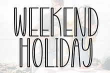 Weekend Holiday | Script Font