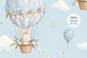 Cute Animals Nursery Wallpaper, a Wallpaper Graphic by by creative paper (Thumbnail 4 of 12)