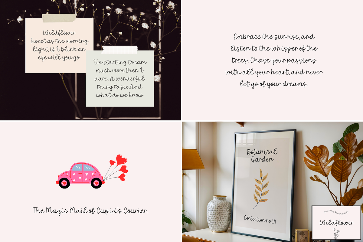 The Cute and Cursive Font Bundle, a Handwritten Font by Sofia Skoog (Photo 8 of 10)