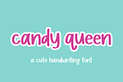 Candy Queen Sans, a Sans Serif Font by Beck McCormick (Thumbnail 1 of 10)
