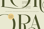 Aroma Floras Luxury High Contrast, a Serif Font by timelesstype.co (Thumbnail 6 of 10)