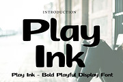 Play Ink, a Sans Serif Font by Wow Magic (Thumbnail 1 of 3)