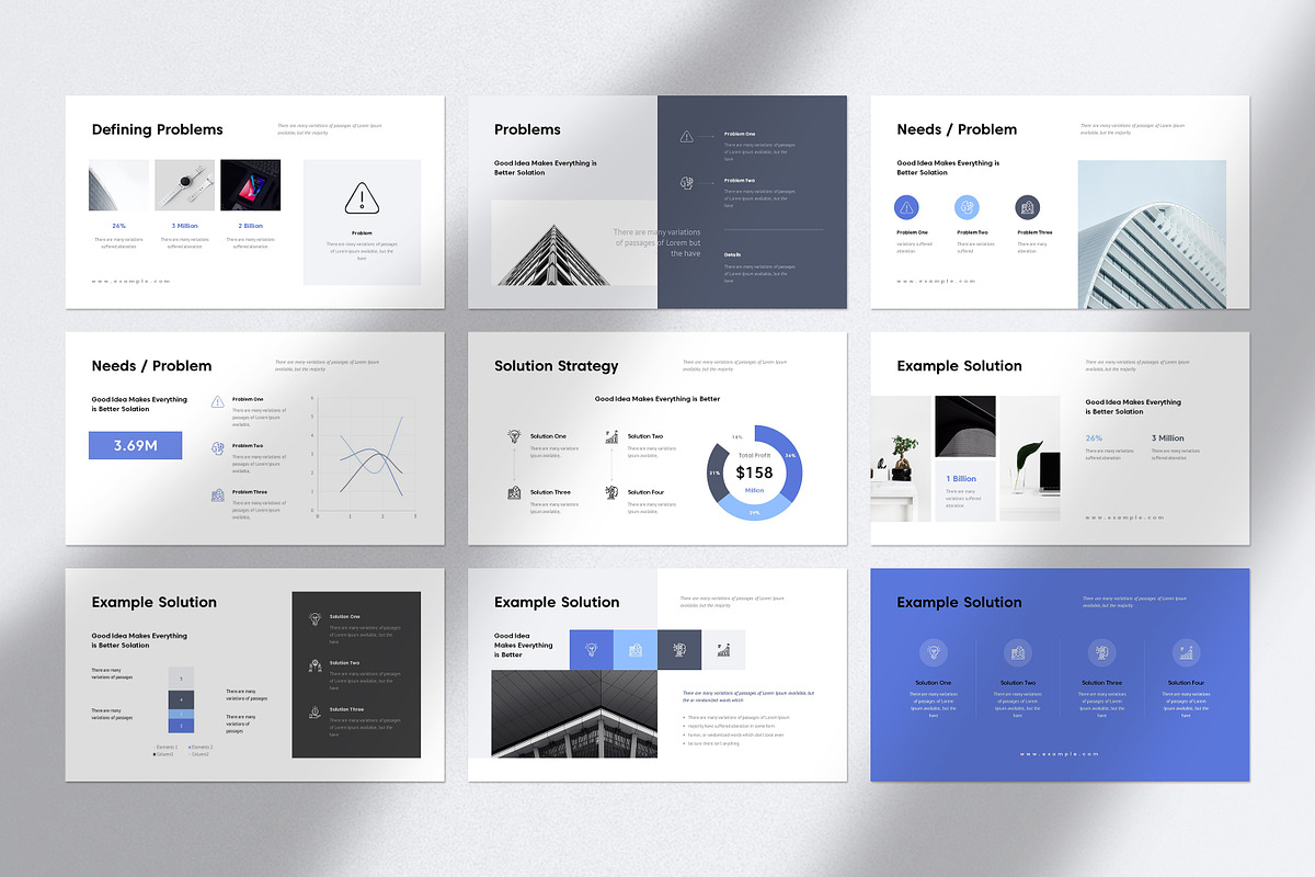 Business Plan PowerPoint Template, a Presentation Template by GoldenPixelStudio (Photo 9 of 29)