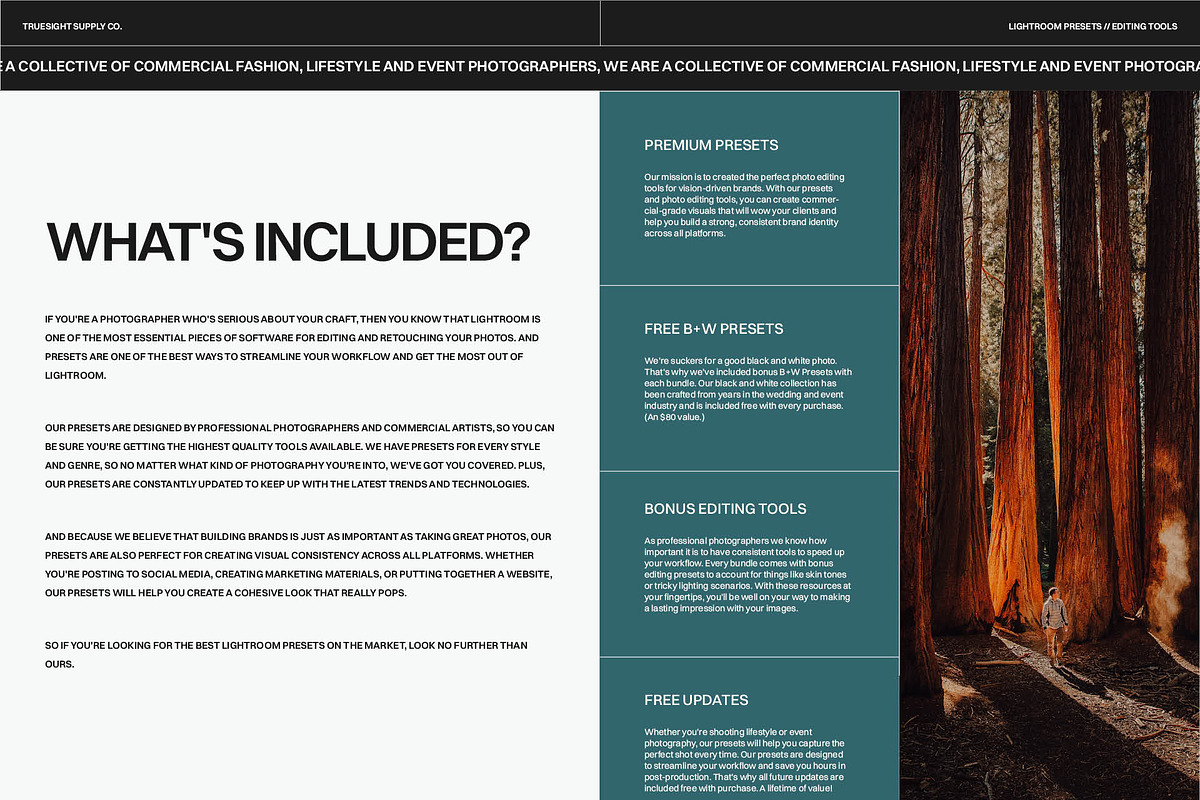 Redwood Sunset - Lightroom Presets, a Preset Add-On by Truesight Supply Co. (Photo 9 of 10)