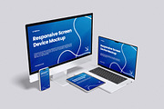 Responsive Screen Device Mockup, a Wearable Device Mockup by Rielismee (Thumbnail 3 of 5)