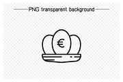 Euro Money Icons Set, an Outline Icon by Designfour (Thumbnail 3 of 7)