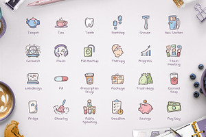 Planner - Hand Drawn Icons