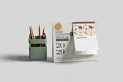 Realistic Desk Calendar Mockup, an Advertising Mockup by bimockup (Thumbnail 5 of 6)