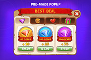 DINGDONG - Game GUI Pack, a Templates & Theme by Weirdsgn Store (Thumbnail 11 of 11)