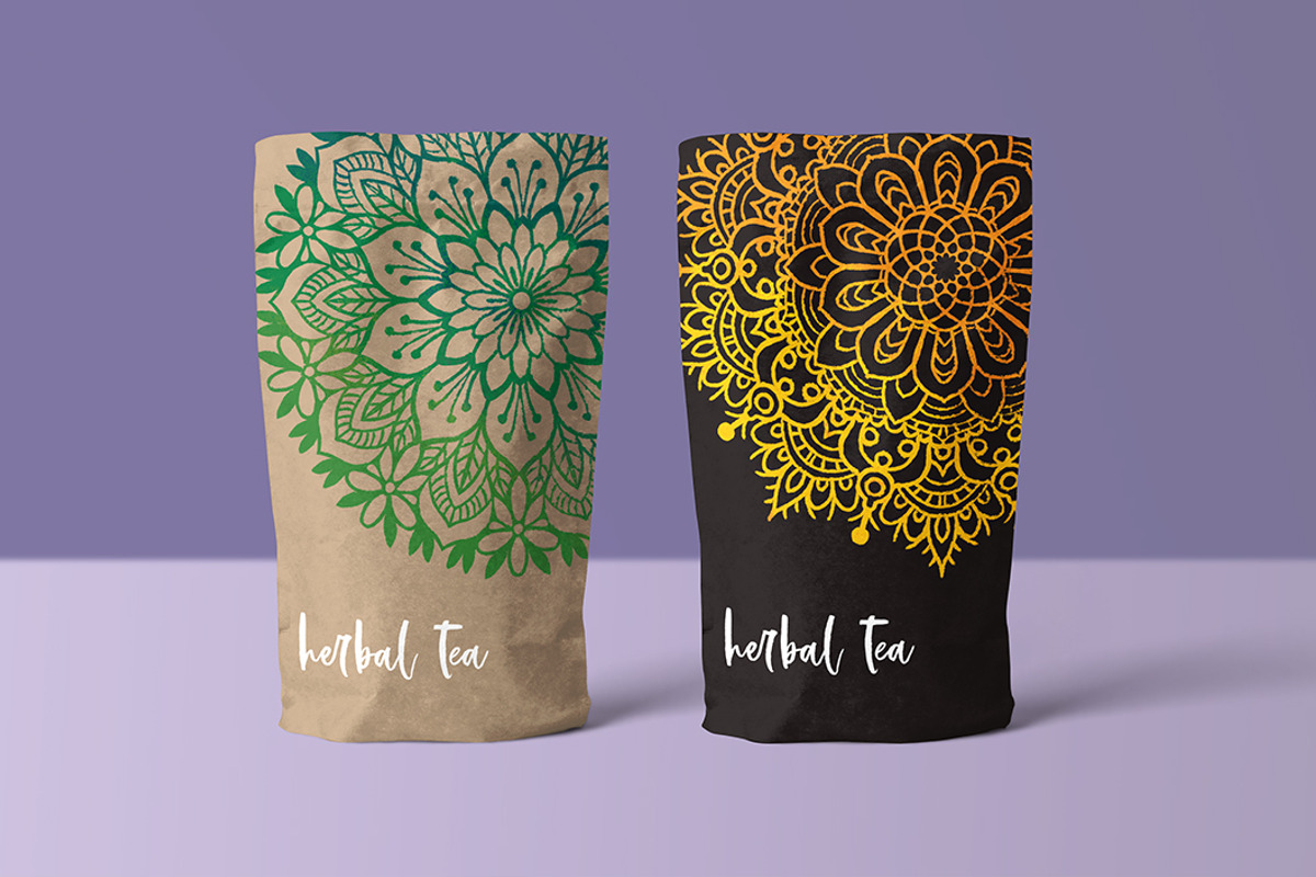 20 Floral hand drawn mandalas, a Pattern Graphic by KatPush (Photo 5 of 6)