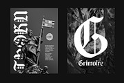 CS Crackle – Blackletter Font, a Blackletter Font by Craft Supply Co. (Thumbnail 4 of 8)