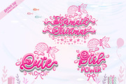 Mermaid Christmas Font, a Handwritten Font by Nobu Collections (Thumbnail 6 of 6)