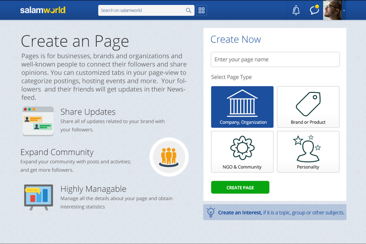 Salam World - Social Network Site, a Websites & App Template by IQSIR (Photo 10 of 15)