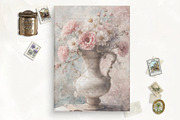 Peonies Vellum Art Print Overlay, a Stationery Template by SilverJoyAtelier (Thumbnail 2 of 2)