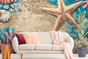 Vintage Marine Life, a Background Graphic by Curve Design (Thumbnail 7 of 7)