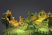 Cloudy Dungeon Set, an Architecture 3D Model by 3Dfancy (Thumbnail 2 of 14)