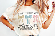 Coquette Mental Health Bow PNG, an Illustration by SharpMarketplace (Thumbnail 2 of 9)