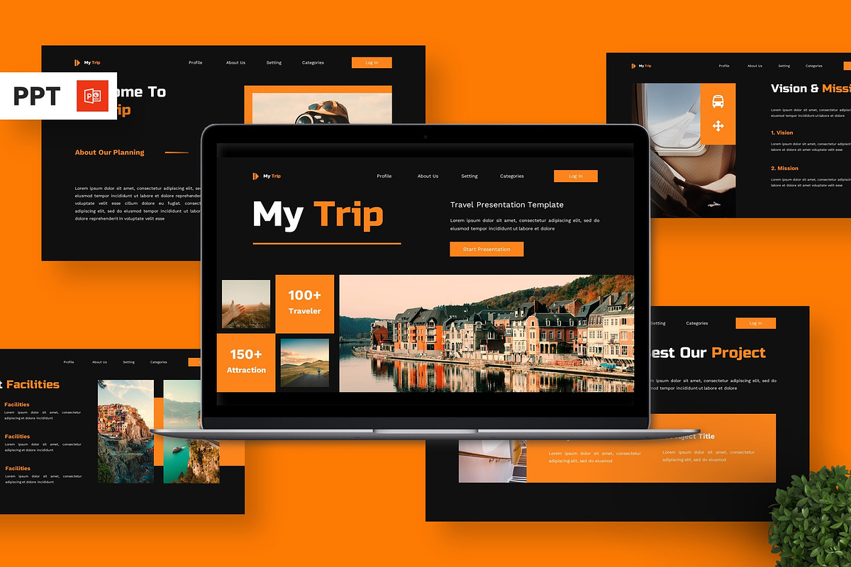 My trip - Travel Powerpoint