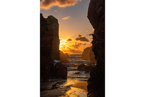 Praia da Ursa beach, Sintra-Cascais, a Nature Photo by Nature and travel