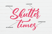 Shutter Times Font, a Script Font by Fatmawati (Thumbnail 2 of 12)