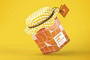 Honey Jar Mockup, a Cups & Container Mockup by Qaleb Studio (Thumbnail 6 of 13)